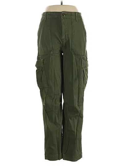 Pre-owned Hudson Cargo Pants In Green