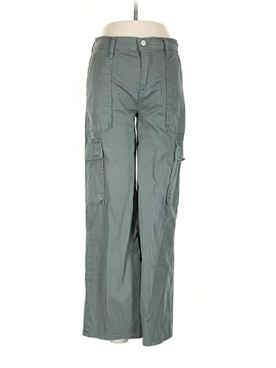 Pre-owned Hudson Cargo Pants In Green