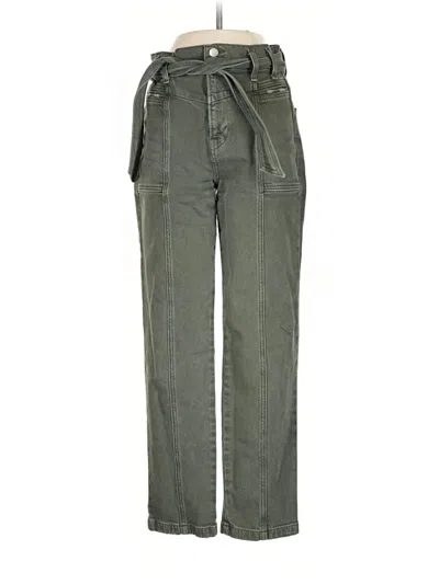 Pre-owned Hudson Cargo Pants In Green