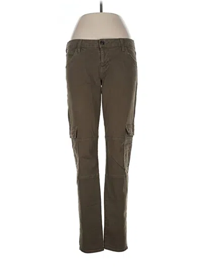 Pre-owned Hudson Cargo Pants In Green