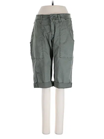 Pre-owned Hudson Cargo Pants In Green
