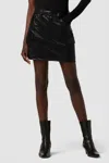 Hudson Cargo Viper Mini Skirt In Black In Black