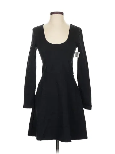 Pre-owned Hudson Casual Dress In Black