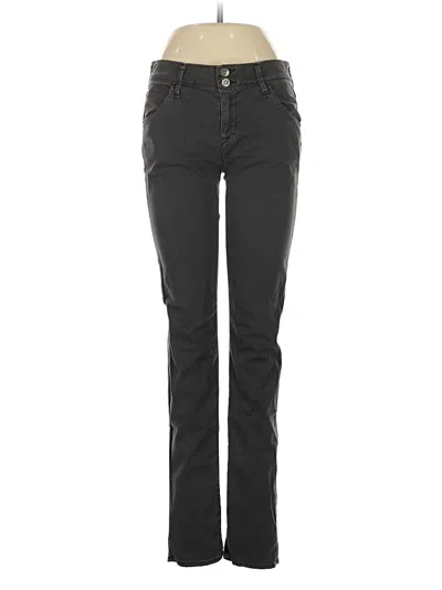 Pre-owned Hudson Casual Pants In Black