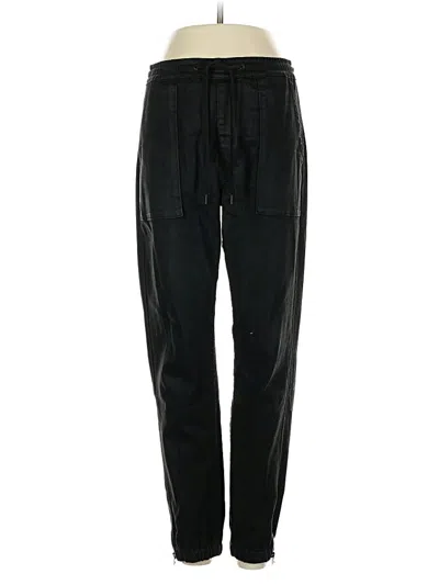 Pre-owned Hudson Casual Pants In Black