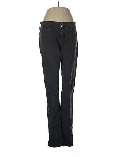 Pre-owned Hudson Casual Pants In Black