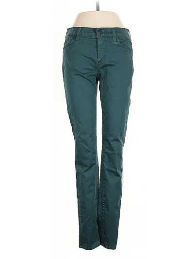 Pre-owned Hudson Casual Pants In Blue