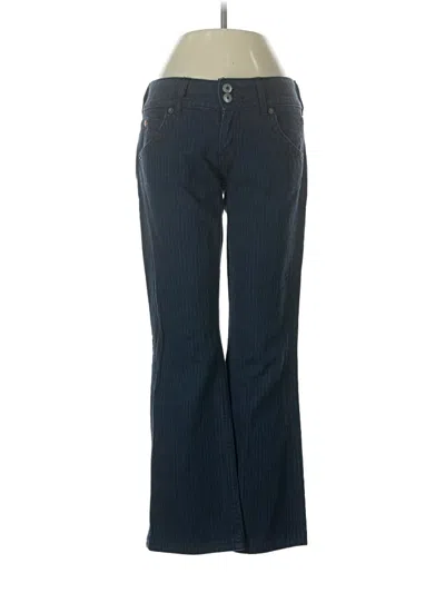 Pre-owned Hudson Casual Pants In Blue