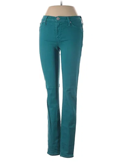 Pre-owned Hudson Casual Pants In Blue