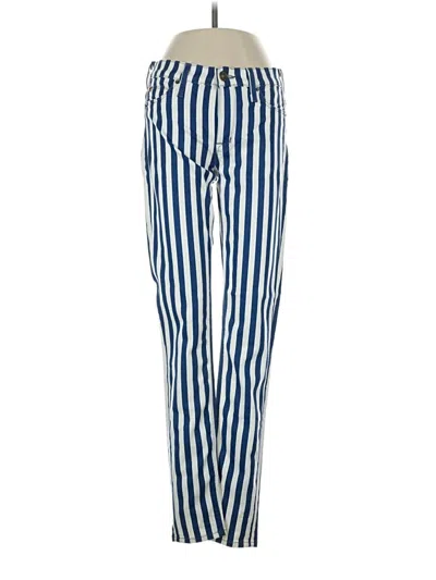 Pre-owned Hudson Casual Pants In Blue