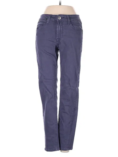 Pre-owned Hudson Casual Pants In Blue