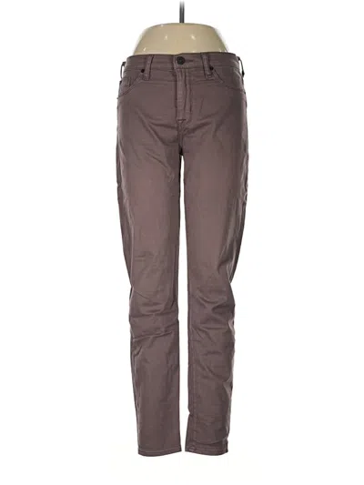 Pre-owned Hudson Casual Pants In Brown