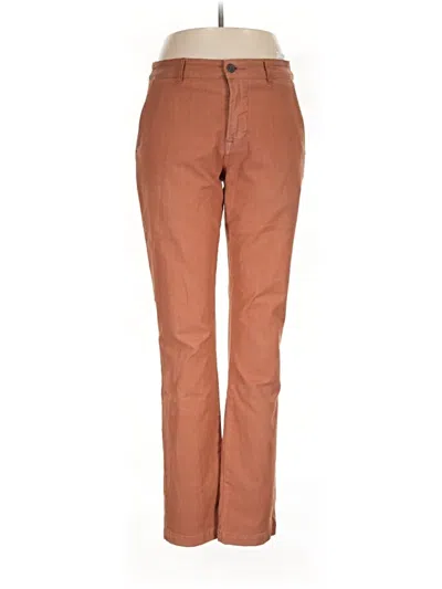 Pre-owned Hudson Casual Pants In Brown
