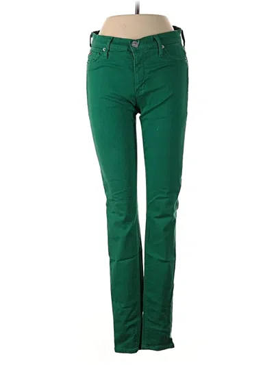Pre-owned Hudson Casual Pants In Green