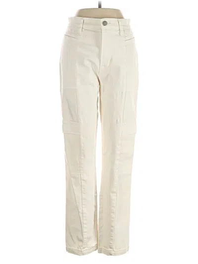 Pre-owned Hudson Casual Pants In Ivory