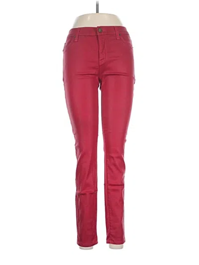 Pre-owned Hudson Casual Pants In Red