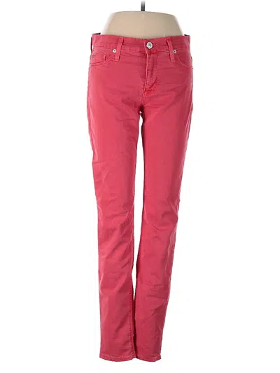 Pre-owned Hudson Casual Pants In Red