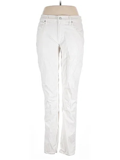 Pre-owned Hudson Casual Pants In White