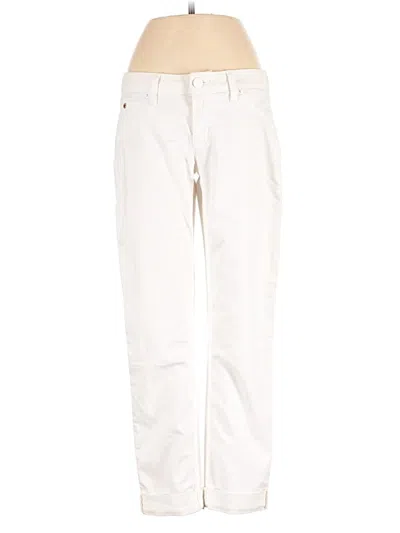 Pre-owned Hudson Casual Pants In White