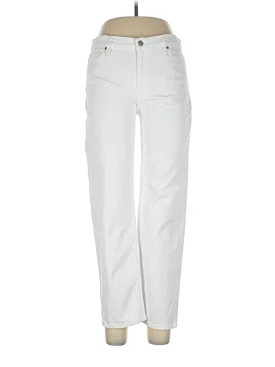 Pre-owned Hudson Casual Pants In White
