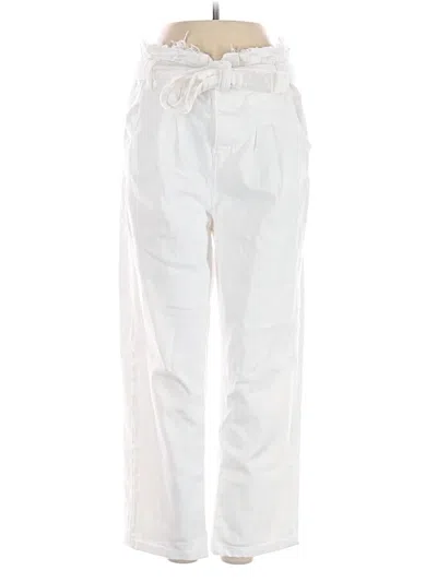 Pre-owned Hudson Casual Pants In White