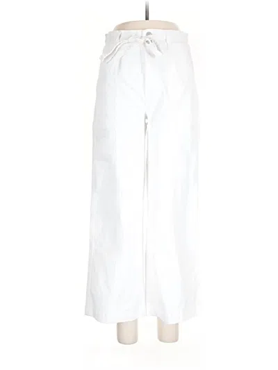 Pre-owned Hudson Casual Pants In White