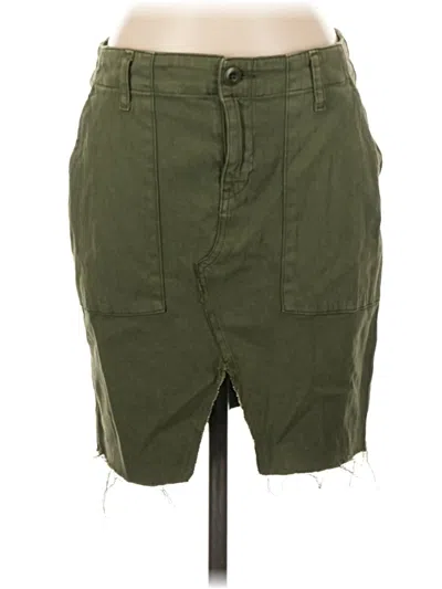 Pre-owned Hudson Casual Skirt In Green