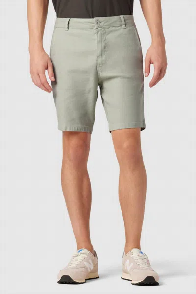 Hudson Chino Short In Light Green Shell In Multi