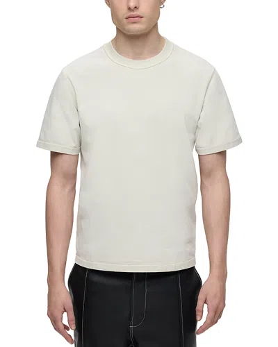 Hudson Jeans Heavyweight Cotton T-shirt In Ghost