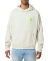 Hudson Men's Lightning Bolt Hoodie In Ecru
