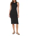 Hudson Cut Out Midi Dress In Black