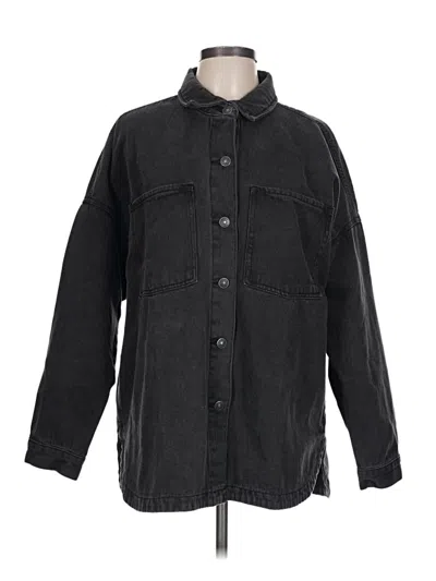 Pre-owned Hudson Denim Jacket In Black