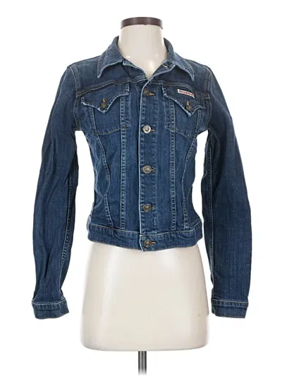Pre-owned Hudson Denim Jacket In Blue