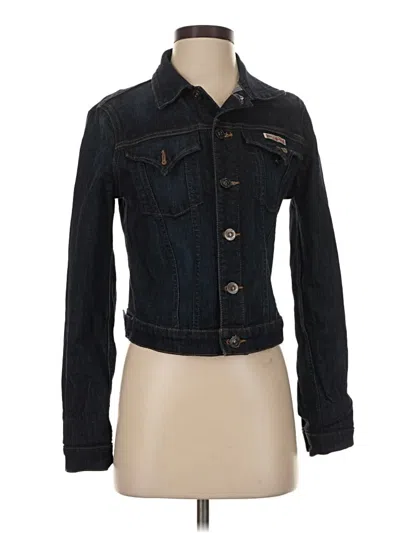 Pre-owned Hudson Denim Jacket In Blue