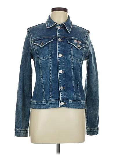 Pre-owned Hudson Denim Jacket In Blue