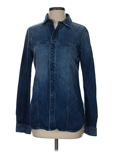 Pre-owned Hudson Denim Jacket In Blue