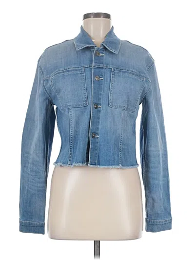 Pre-owned Hudson Denim Jacket In Blue