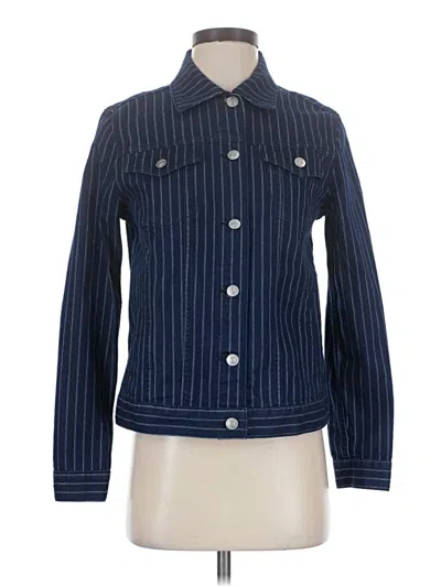 Pre-owned Hudson Denim Jacket In Blue