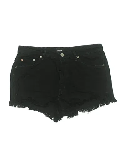 Pre-owned Hudson Denim Shorts In Black