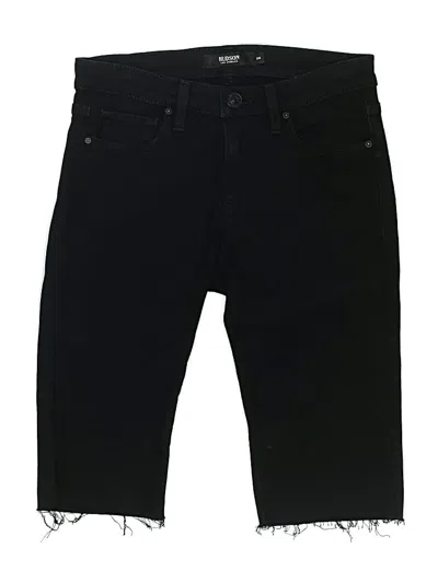 Pre-owned Hudson Denim Shorts In Black