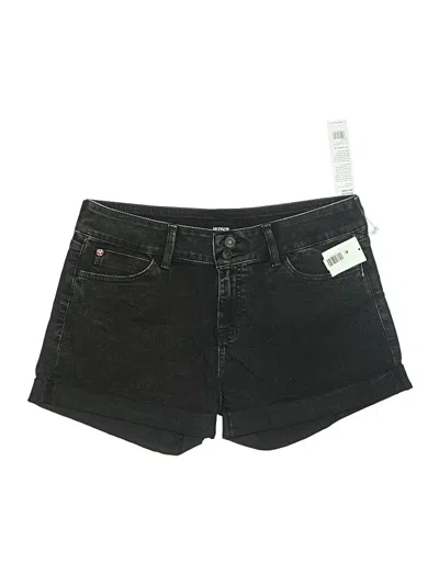 Pre-owned Hudson Denim Shorts In Black