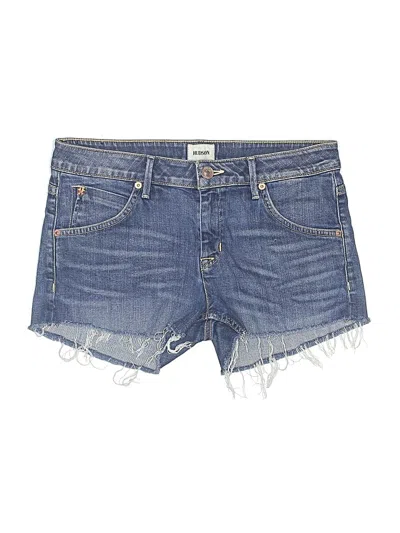 Pre-owned Hudson Denim Shorts In Blue