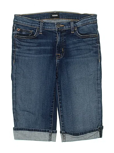 Pre-owned Hudson Denim Shorts In Blue