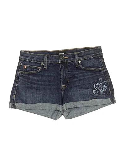 Pre-owned Hudson Denim Shorts In Blue