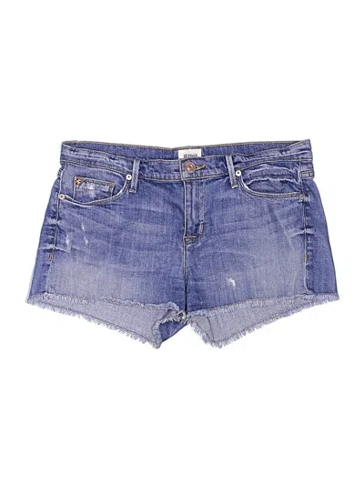 Pre-owned Hudson Denim Shorts In Blue