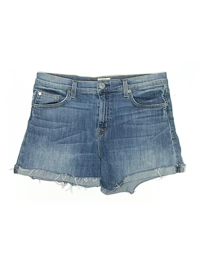 Pre-owned Hudson Denim Shorts In Blue