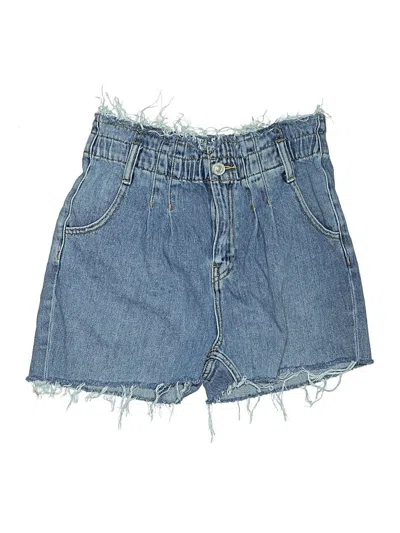 Pre-owned Hudson Denim Shorts In Blue