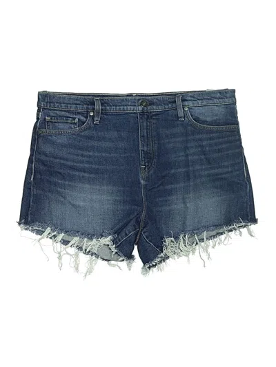 Pre-owned Hudson Denim Shorts In Blue