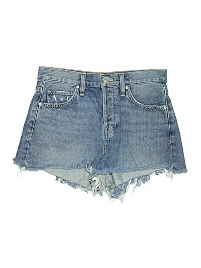 Pre-owned Hudson Denim Shorts In Blue