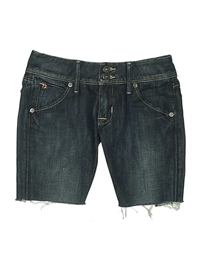 Pre-owned Hudson Denim Shorts In Blue